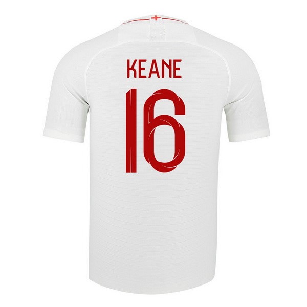 Camiseta Inglaterra 1ª Keane 2018 Blanco
